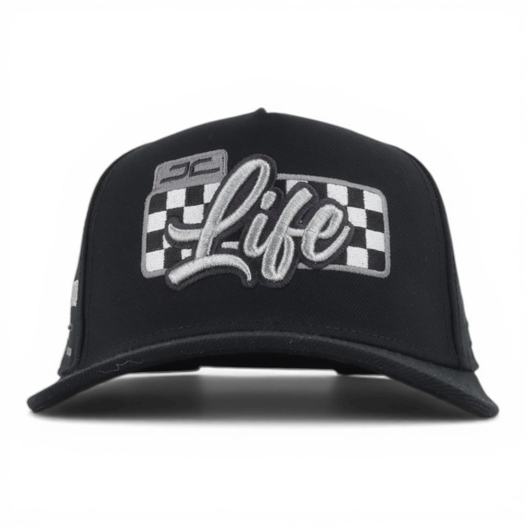 GORRA JC HATS JC LIFE BLACK SILVER  ****ADICIONALES