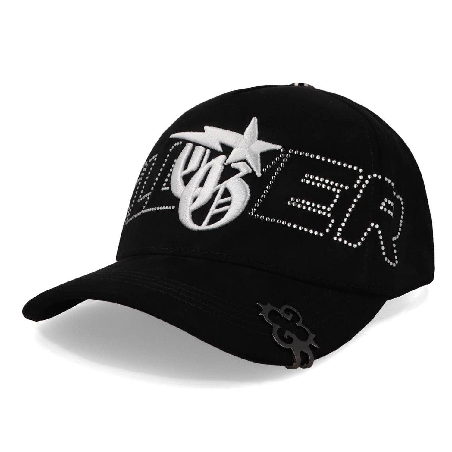 Gorra Clover Garments CLVR Cristales Negra Unitalla