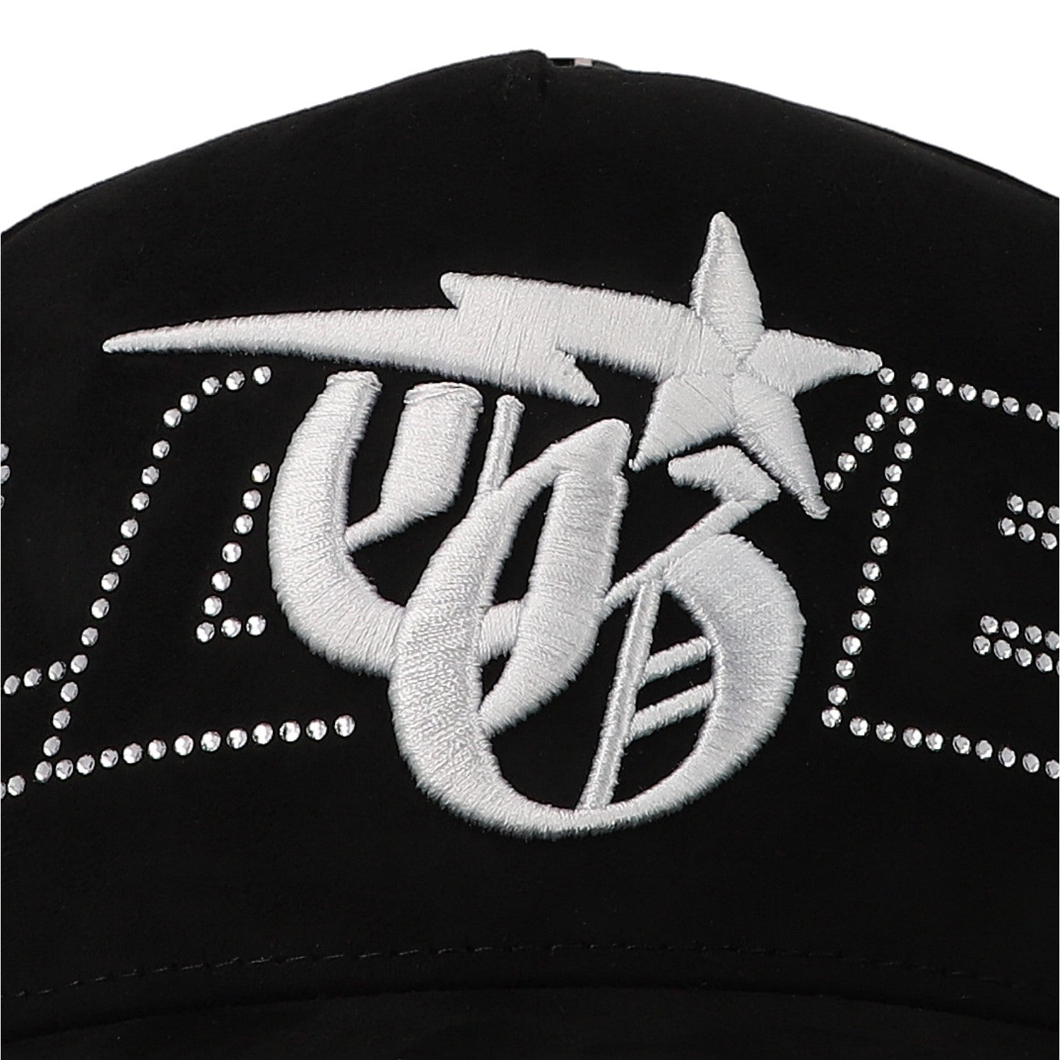 Gorra Clover Garments CLVR Cristales Negra Unitalla