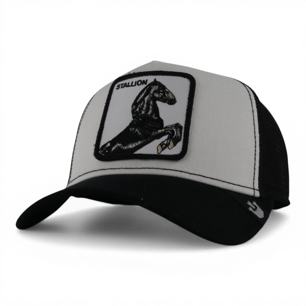 GORRA GOORIN BROS THE STALLION WHITE/BLACK