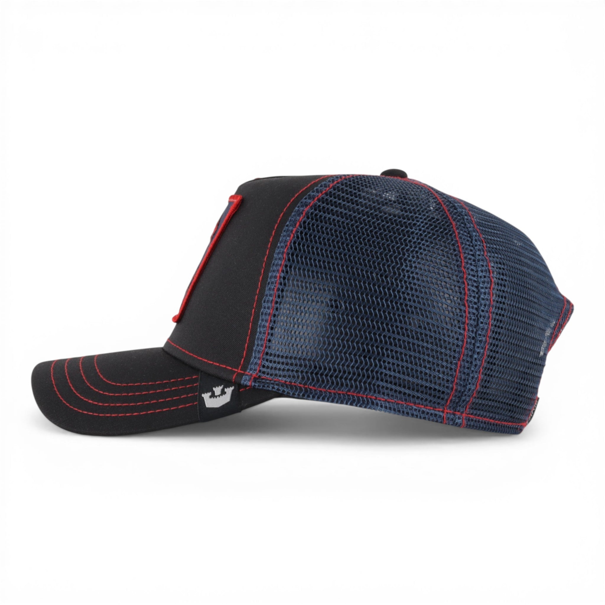 GORRA GOORIN BROS STALLION NVY/RED