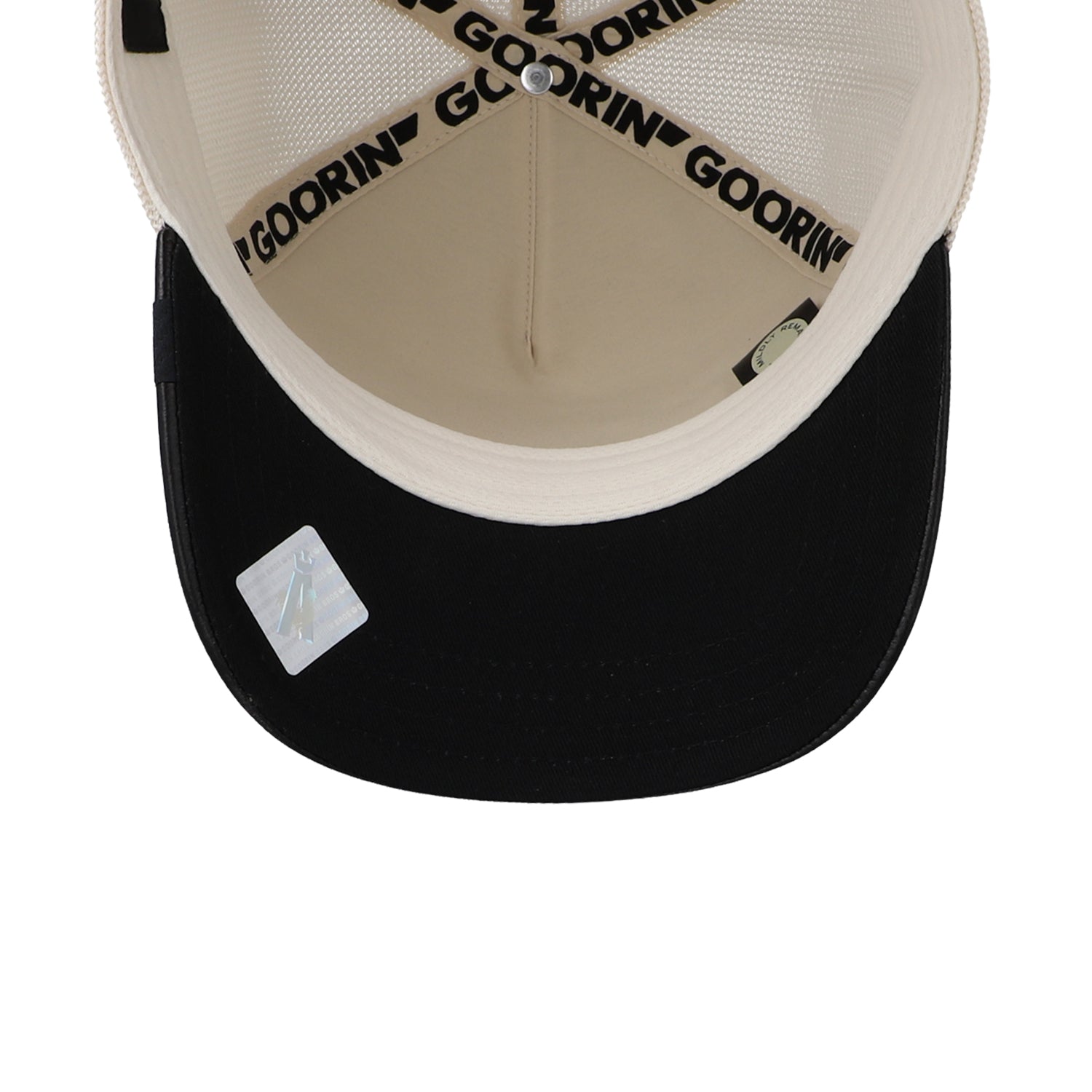 Gorra Goorin Bros Faux Leather Skull Unitalla