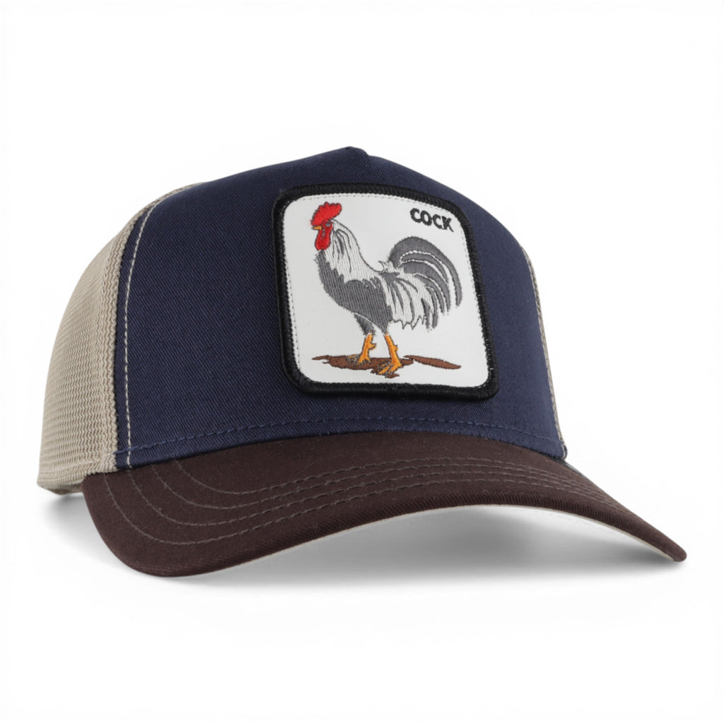 GORRA GOORIN BROS COCK NAVY/BROWN