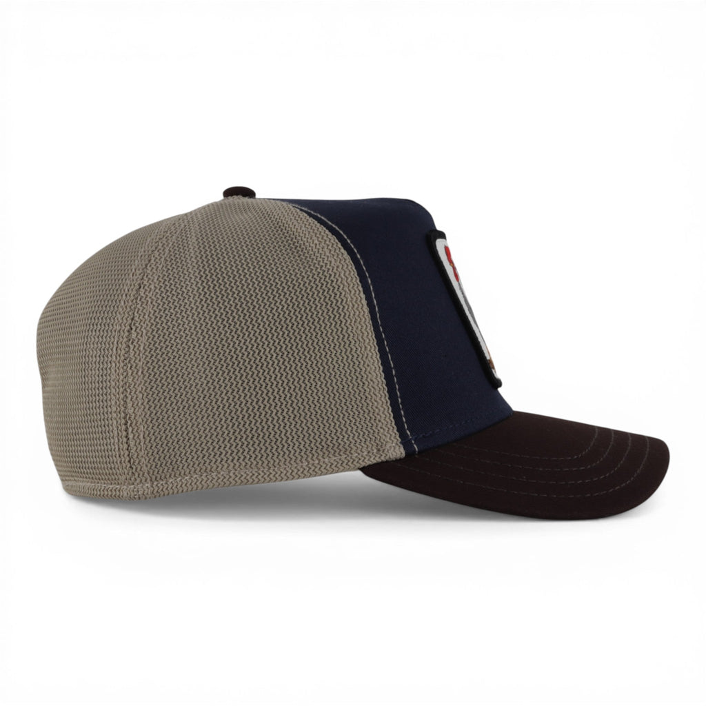 GORRA GOORIN BROS COCK NAVY/BROWN