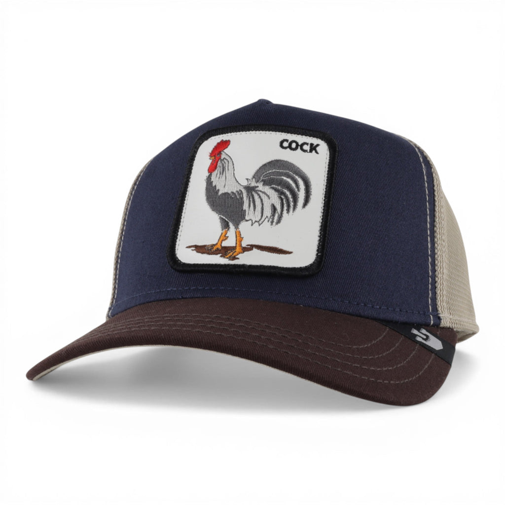 GORRA GOORIN BROS COCK NAVY/BROWN