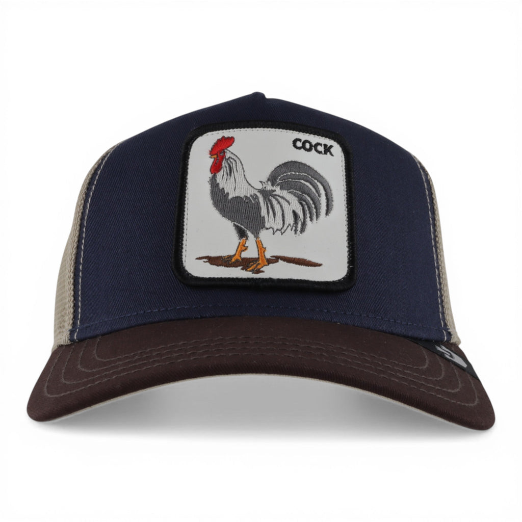 GORRA GOORIN BROS COCK NAVY/BROWN