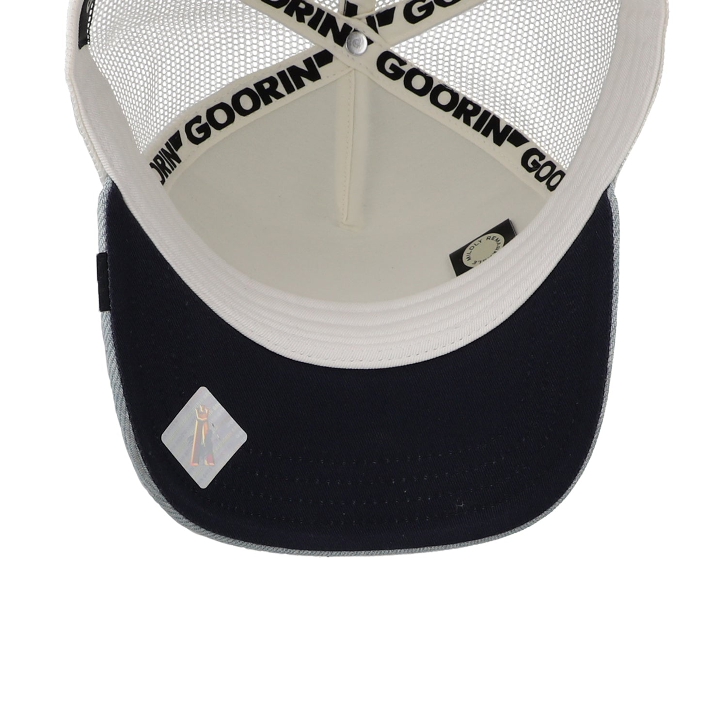 Gorra Goorin Bros Faux Leather Bull Skull Unitalla