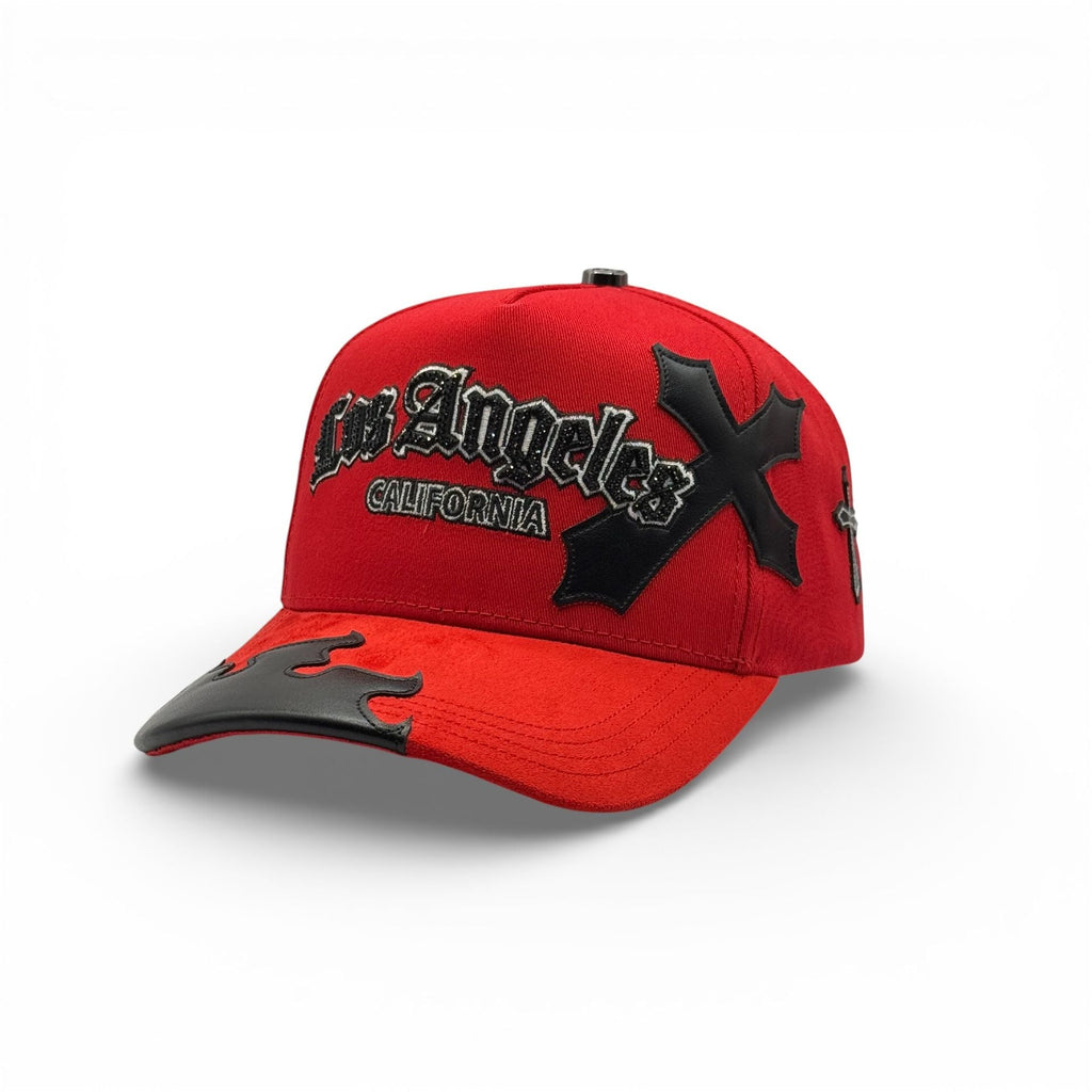 GORRA BIGG BOSS LOS ANGELES ROJO