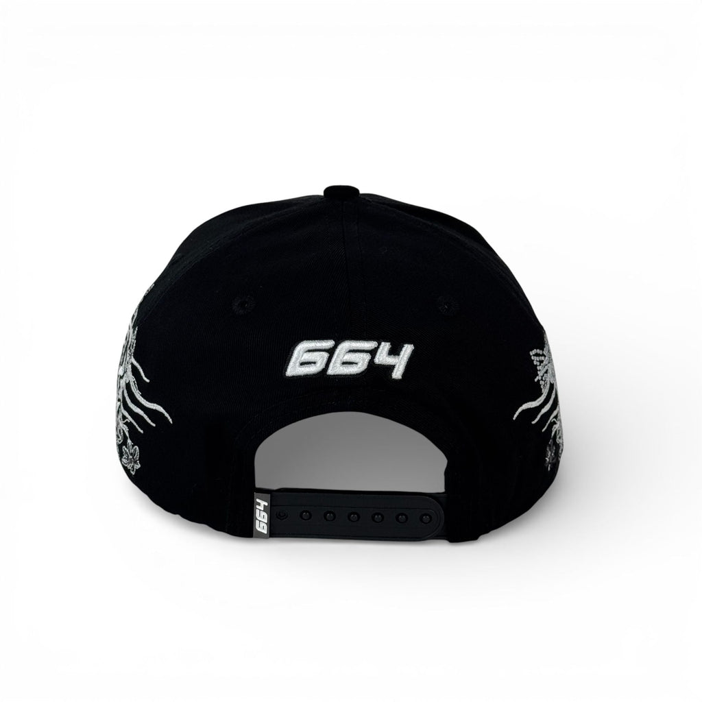 GORRA 664 HATS LA DRAGON BLK