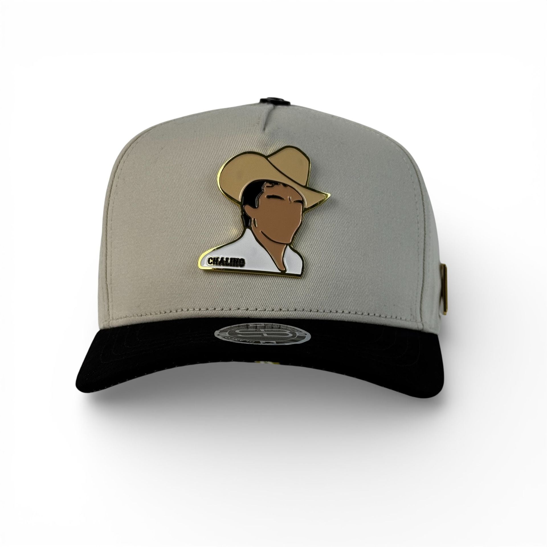GORRA SOMBRERO BLANCO REY DEL CORRIDO BEIGE