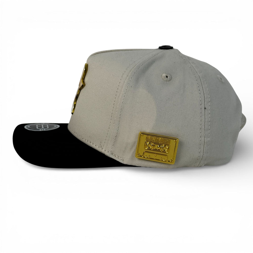 GORRA SOMBRERO BLANCO REY DEL CORRIDO BEIGE