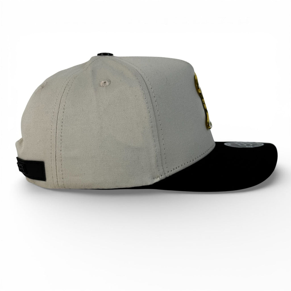 GORRA SOMBRERO BLANCO REY DEL CORRIDO BEIGE