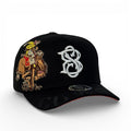 GORRA SOMBRERO BLANCO COWBOY BLK VISOR SUEDE