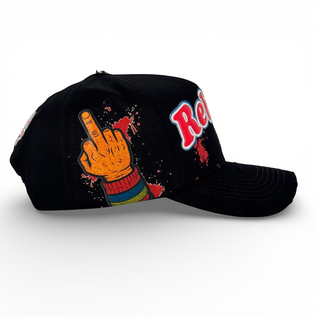 GORRA REBEL HATS REBEL GUYS BLACK*******ADICIONALES