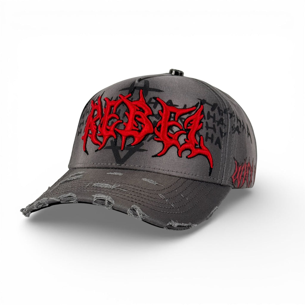 GORRA REBEL HATS WHY SO REBEL2 GREY*******ADICIONALES