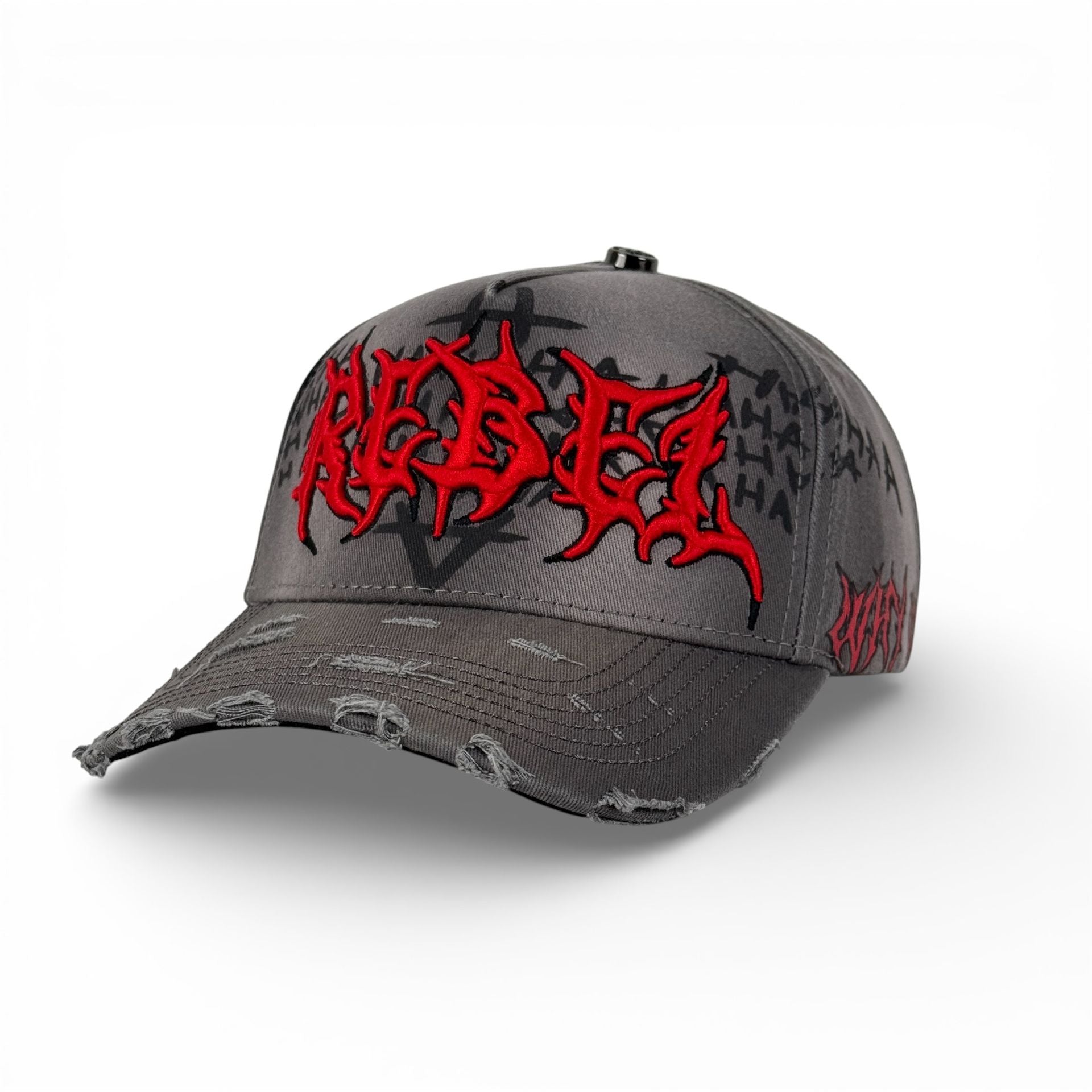 GORRA REBEL HATS WHY SO REBEL2 GREY*******ADICIONALES