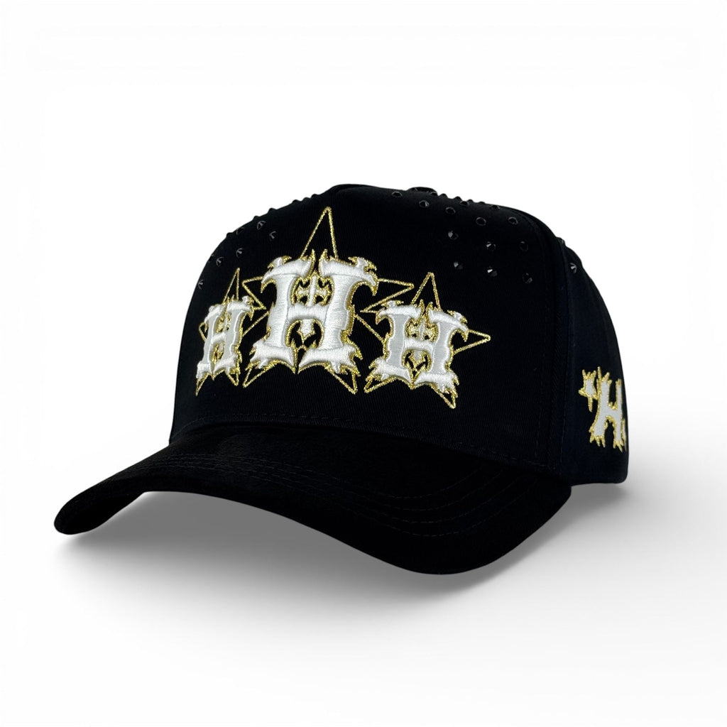 GORRA HIDDEN HATS HOUSTON CROWN BLACK