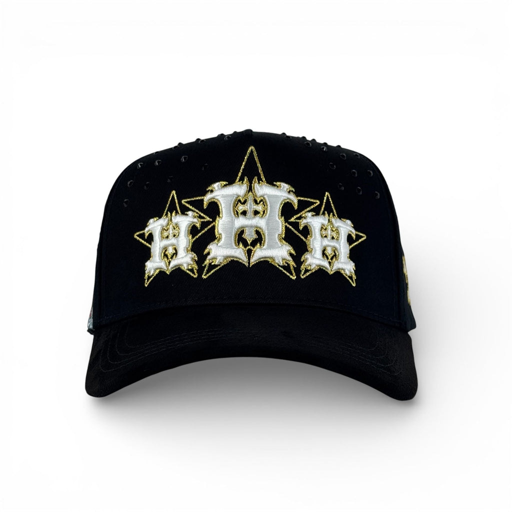 GORRA HIDDEN HATS HOUSTON CROWN BLACK