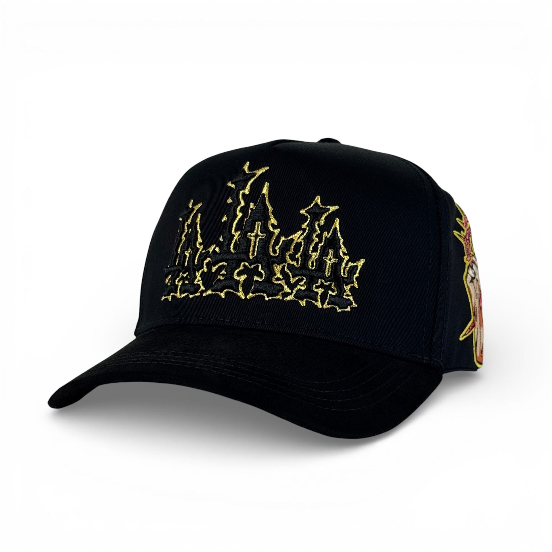 GORRA HIDDEN HATS LA CROWN BLACK