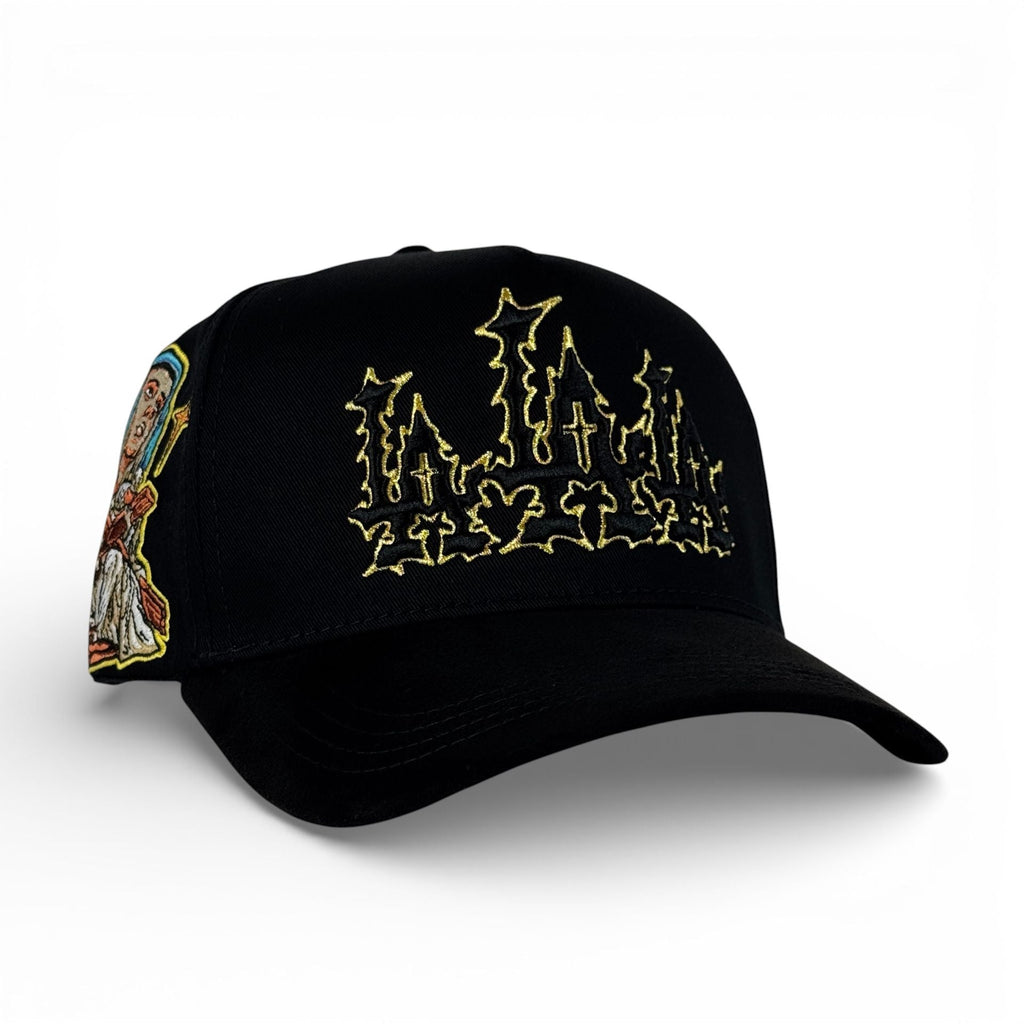 GORRA HIDDEN HATS LA CROWN BLACK