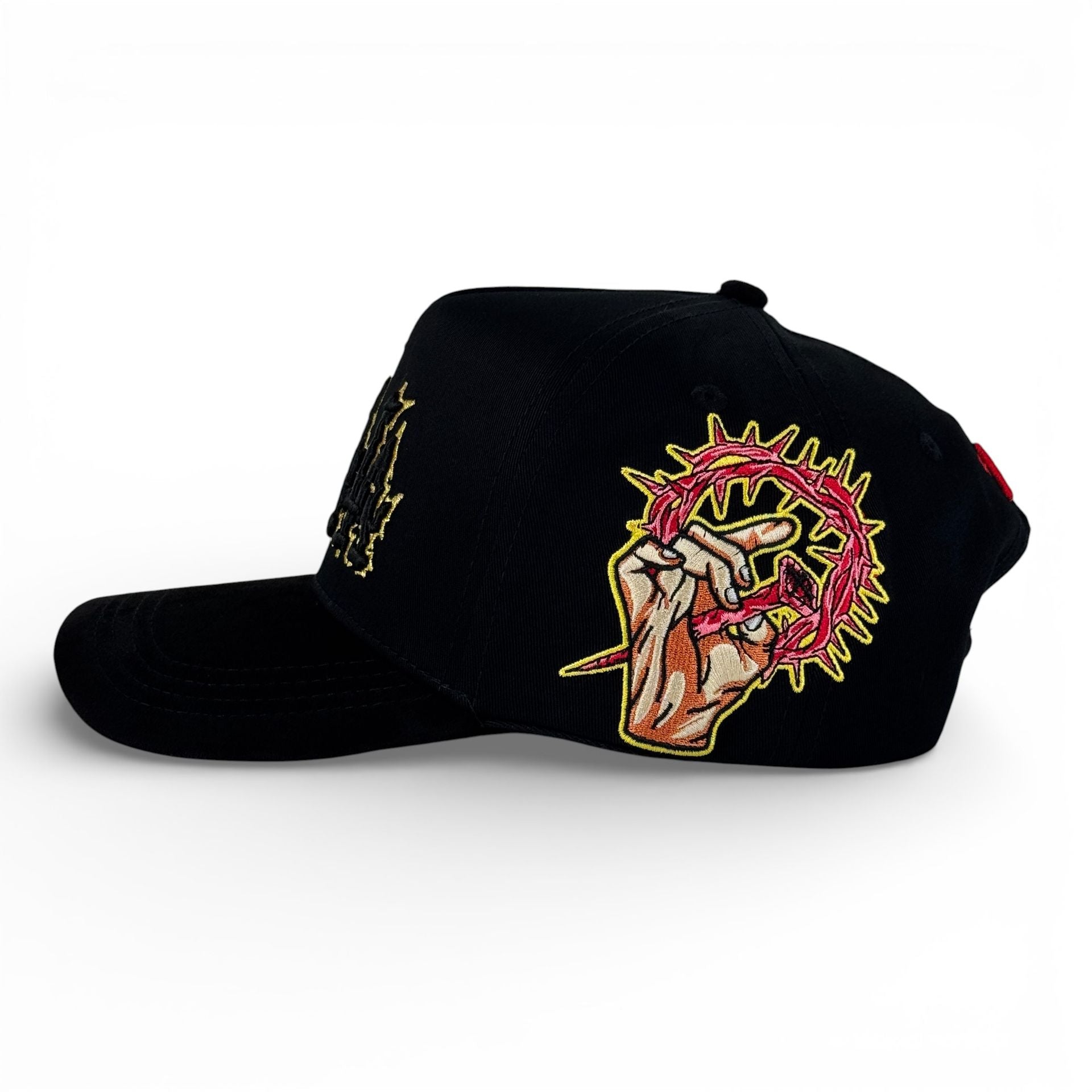 GORRA HIDDEN HATS LA CROWN BLACK