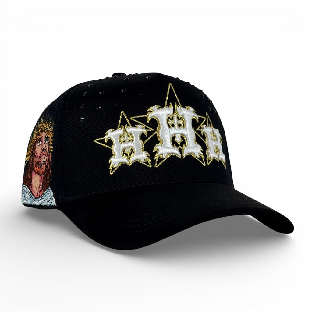 GORRA HIDDEN HATS HOUSTON CROWN BLACK