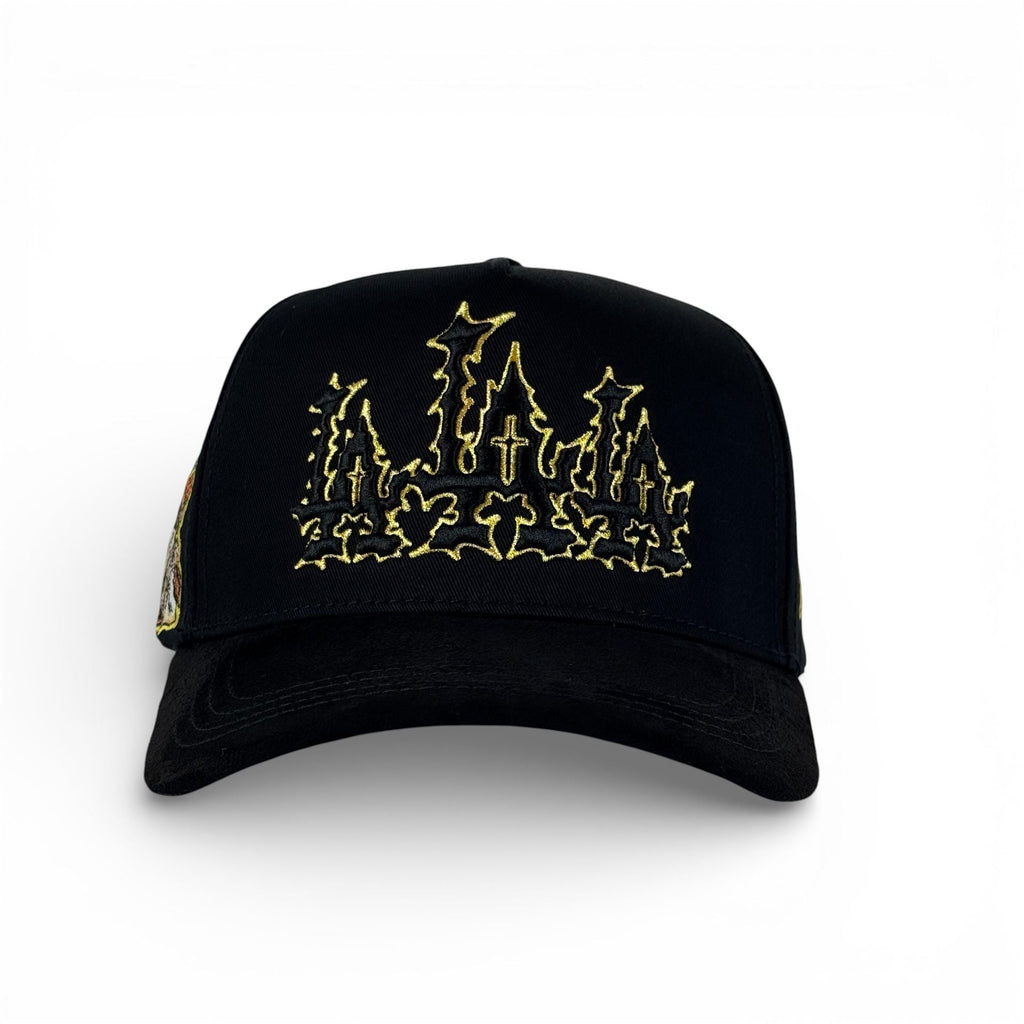 GORRA HIDDEN HATS LA CROWN BLACK