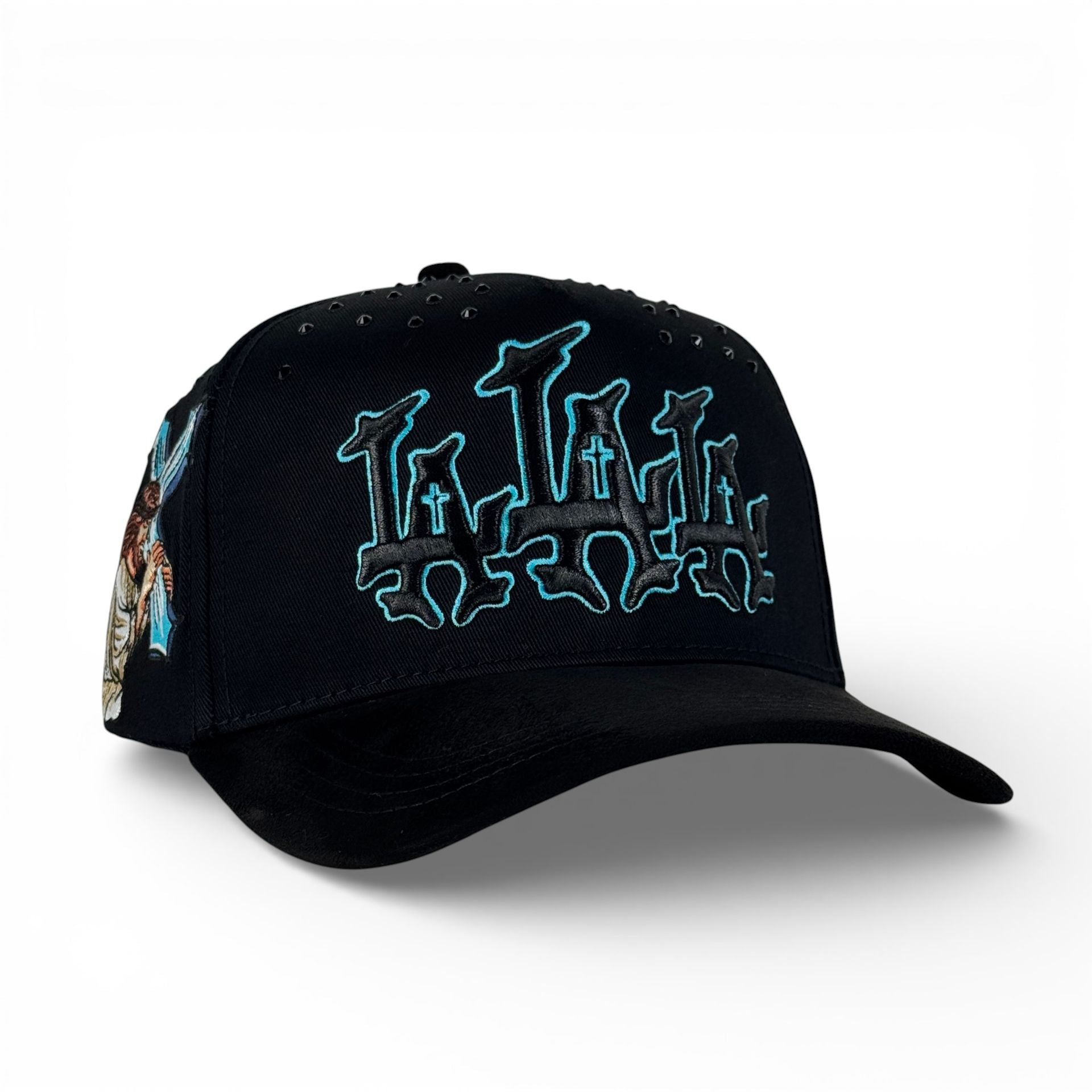 GORRA HIDDEN HATS LA GRACE BLACK
