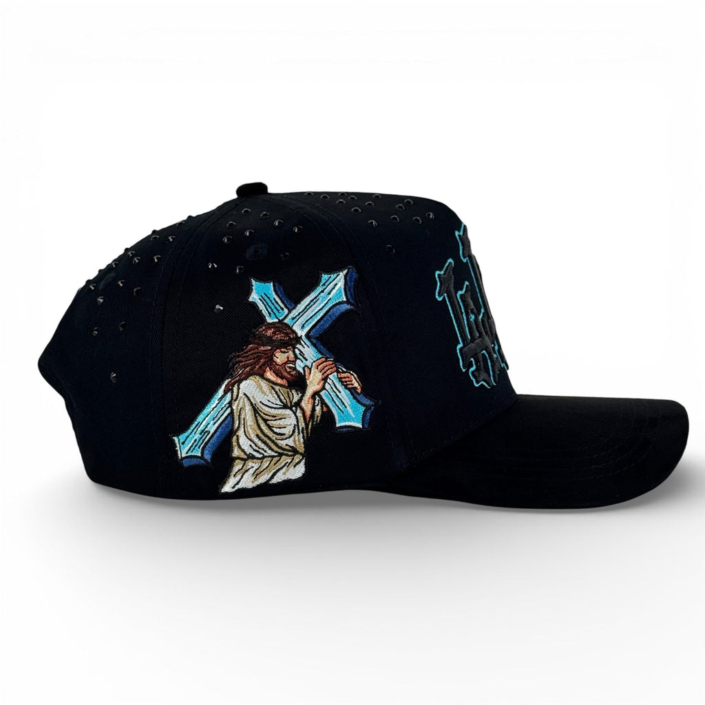 GORRA HIDDEN HATS LA GRACE BLACK