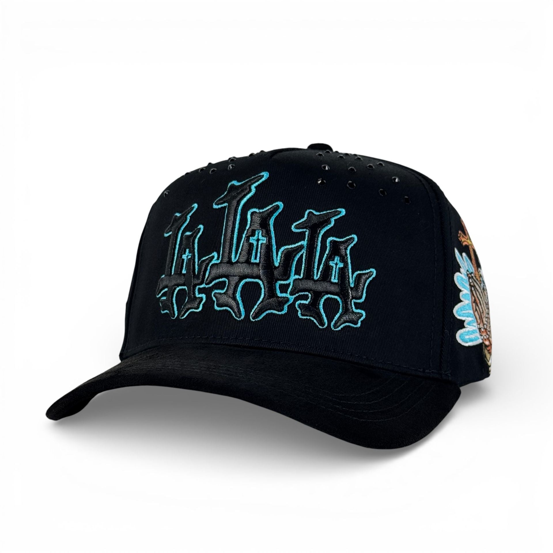 GORRA HIDDEN HATS LA GRACE BLACK