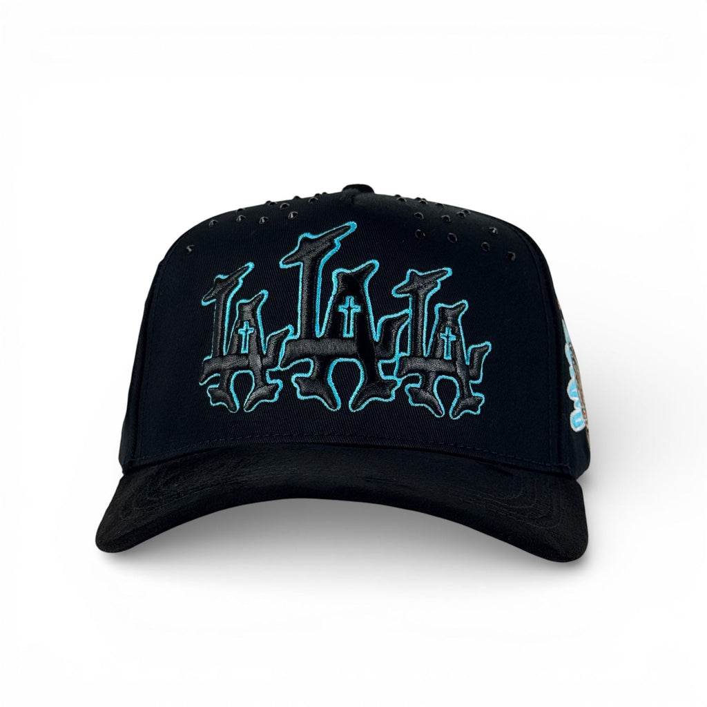 GORRA HIDDEN HATS LA GRACE BLACK
