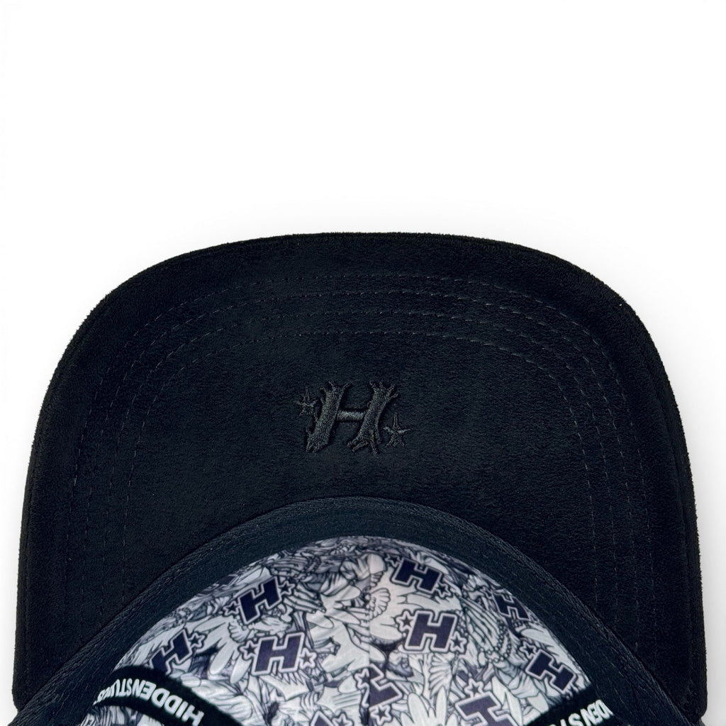 GORRA HIDDEN HATS LA GRACE BLACK
