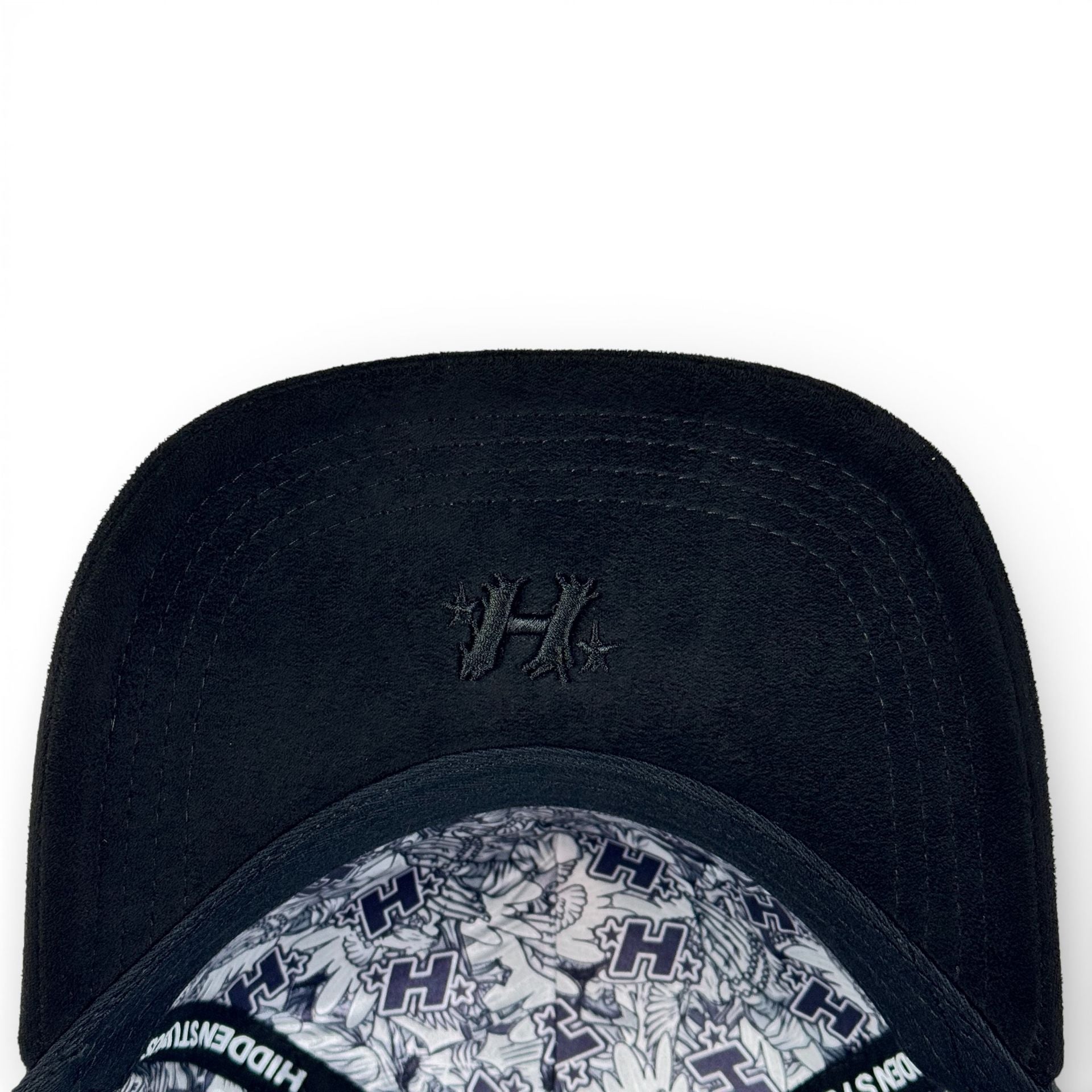 GORRA HIDDEN HATS LA GRACE BLACK