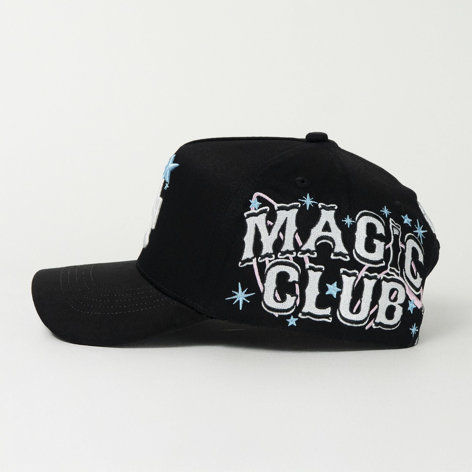 Gorra 31 Hats EL MAGO BLK/BLUE Suede | Snapback Visera Curva