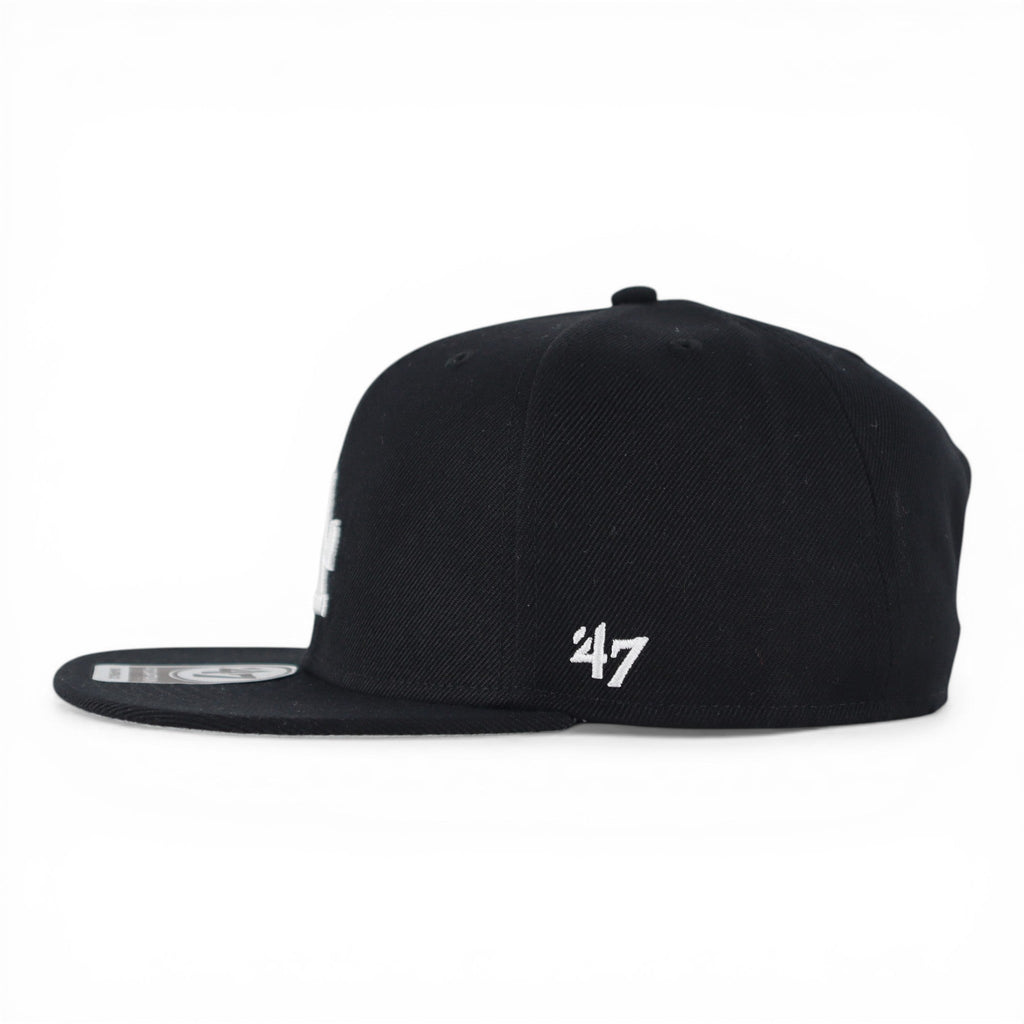 GORRA 47 BRAND CAPTAIN DODGERS CAPTAIN BLK/WHT