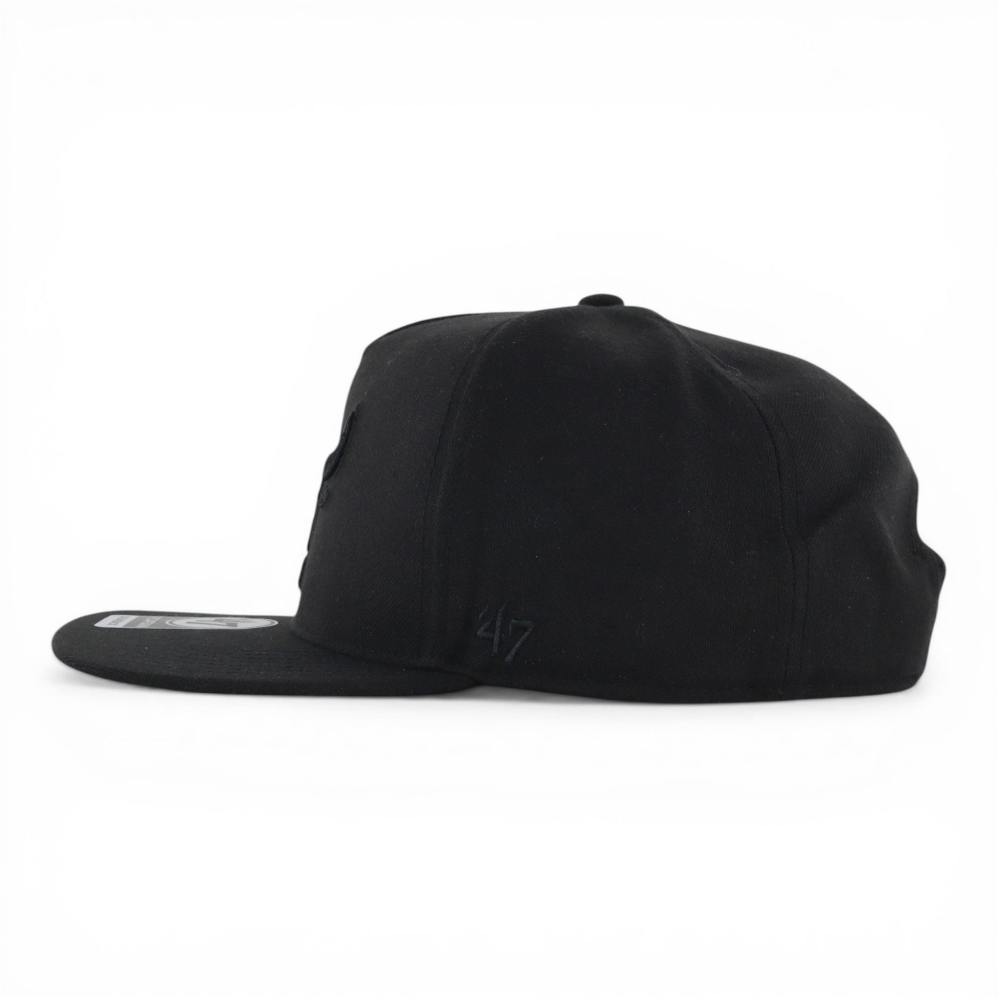 GORRA 47 BRAND CAPTAIN BULLS ALL BLACK CAPTAIN
