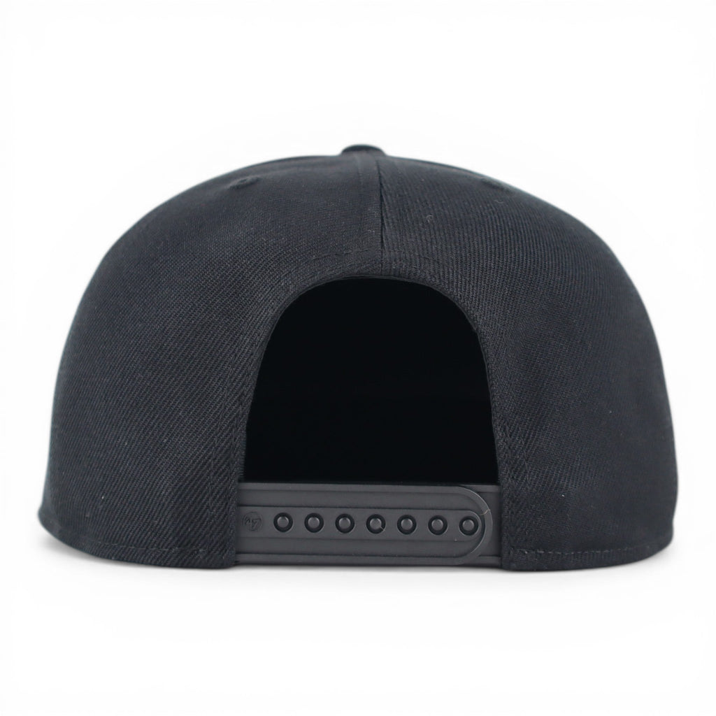 GORRA 47 BRAND CAPTAIN BLUE JAYS SNAPBACK ALL BLACK CAPTAIN