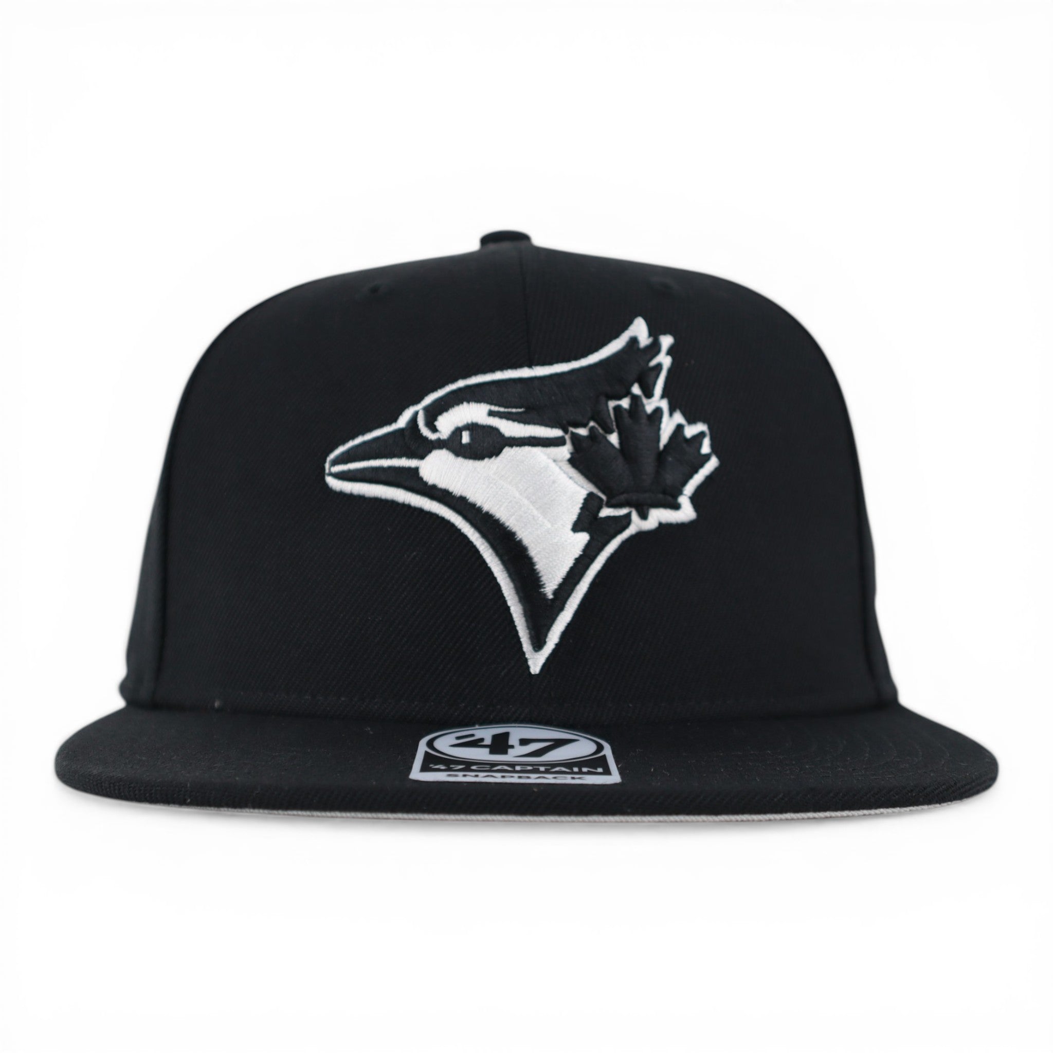 GORRA 47 BRAND CAPTAIN BLUE JAYS SNAPBACK ALL BLACK CAPTAIN