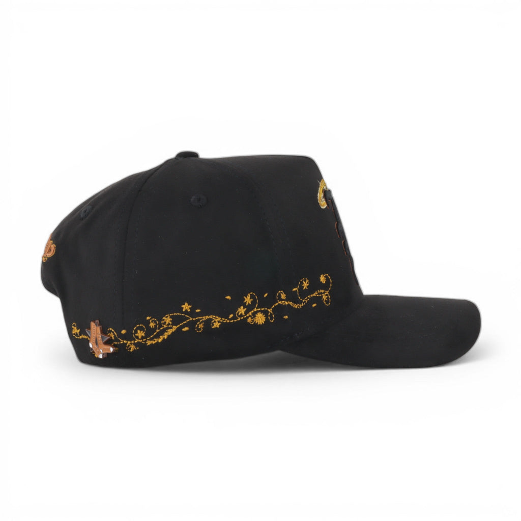 GORRA 1IRON TRENDY FLORAL BOSTON BLACK