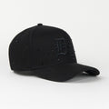 Gorra Dakaps DK CRISTALES ALL BLACK VISOR SUEDE | Snapback Visera Curva