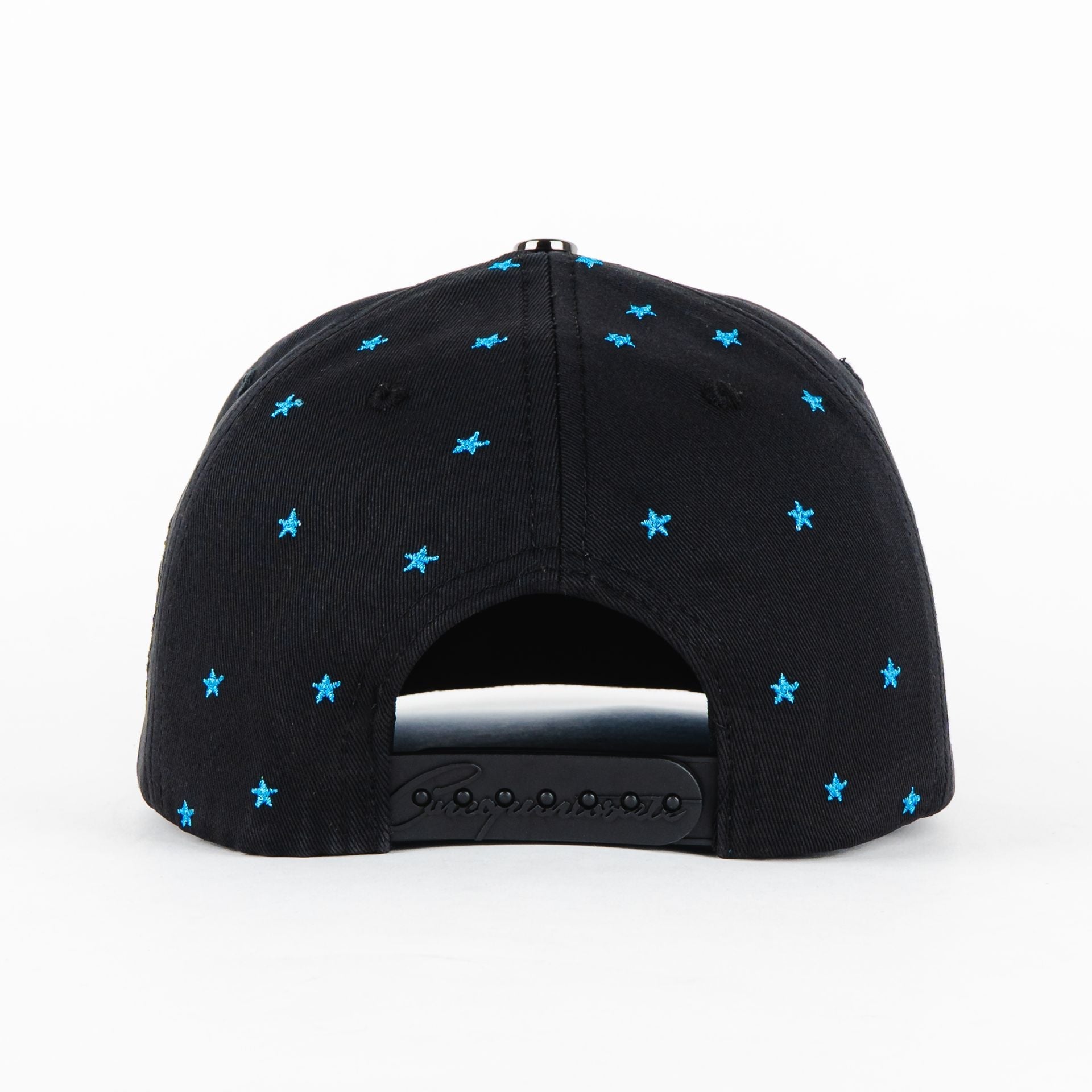 Gorra 5.7 FIVE SEVEN SKULL BLUE STARS BLK | Snapback Visera Plana