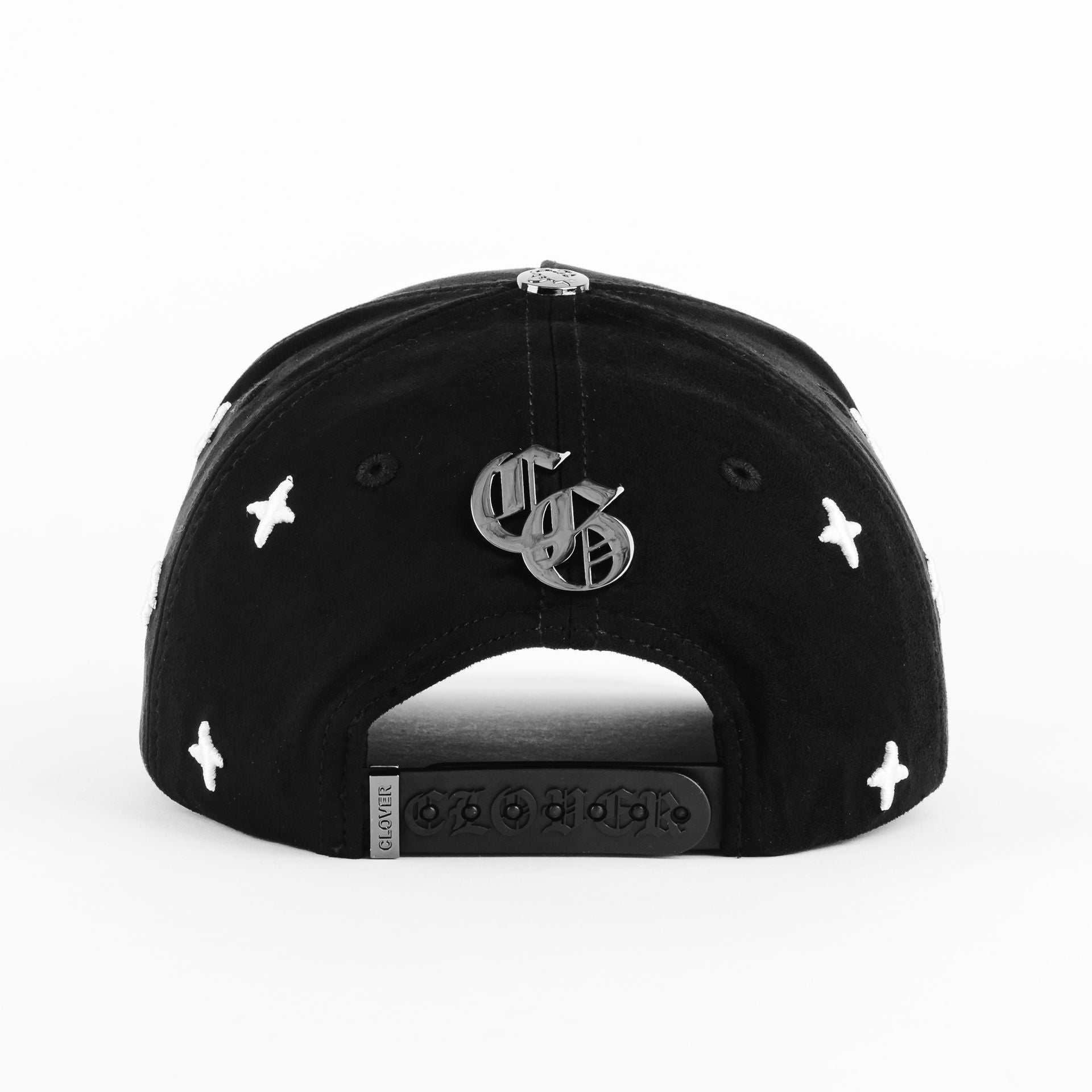 Gorra Clover Garments CHERRY CLOUDS BLACK | Snapback Visera
