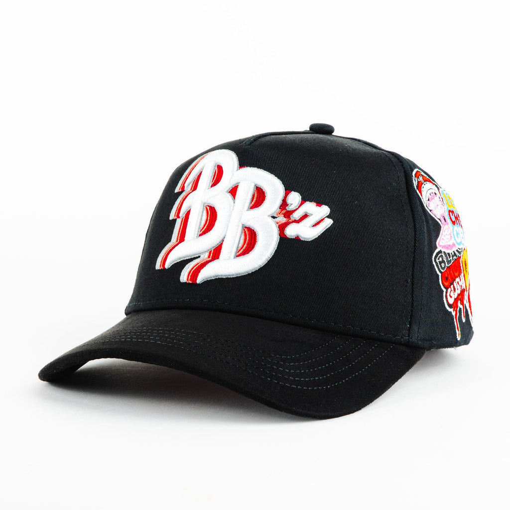 Gorra 31 Hats BACKPACK GELATO BLACK | Snapback Visera Semicurva
