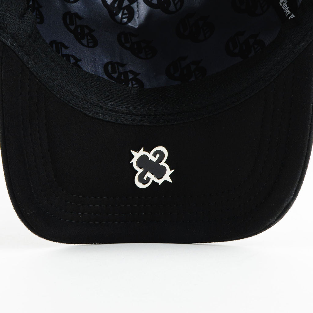 Gorra Clover Garments CHERRY CLOUDS BLACK | Snapback Visera