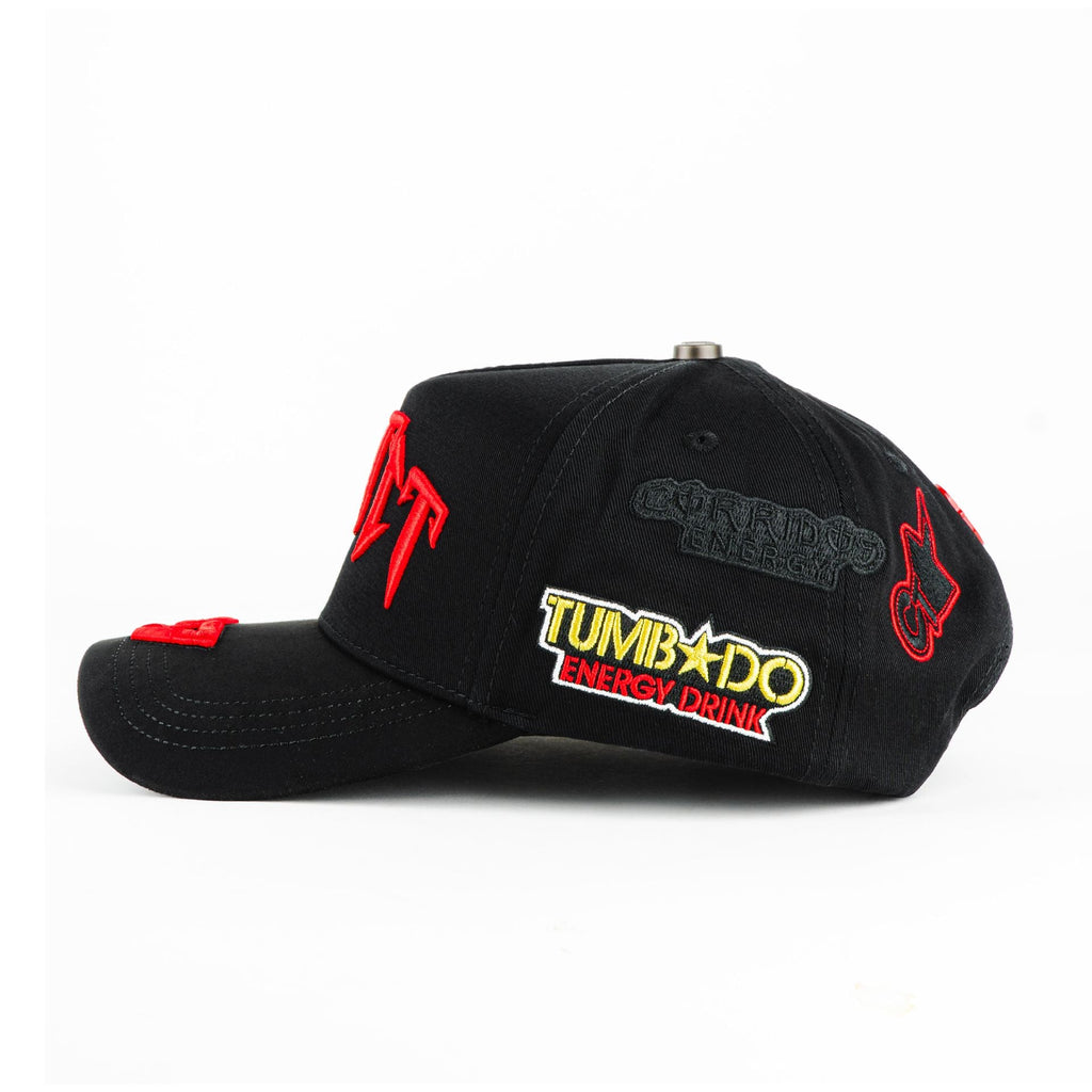 Gorra Barbas Hats CT 27 CT BLACK | Snapback Visera Curva