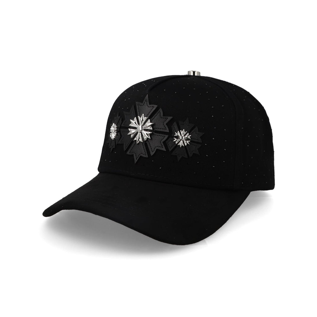Gorra Barbas Hats Snowflake Negra Unitalla