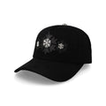 Gorra Barbas Hats Snowflake Negra Unitalla