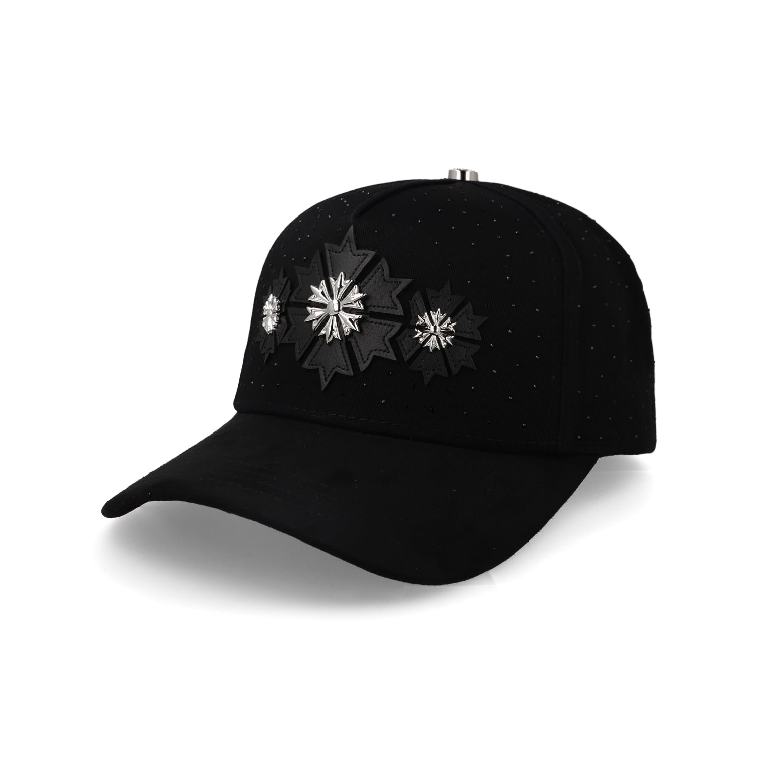 Gorra Barbas Hats Snowflake Negra Unitalla