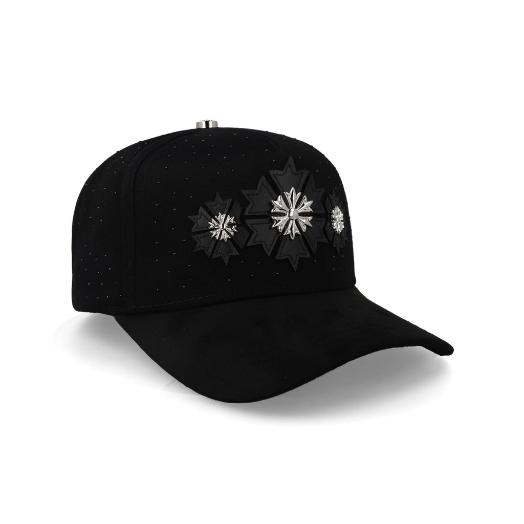 Gorra Barbas Hats Snowflake Negra Unitalla