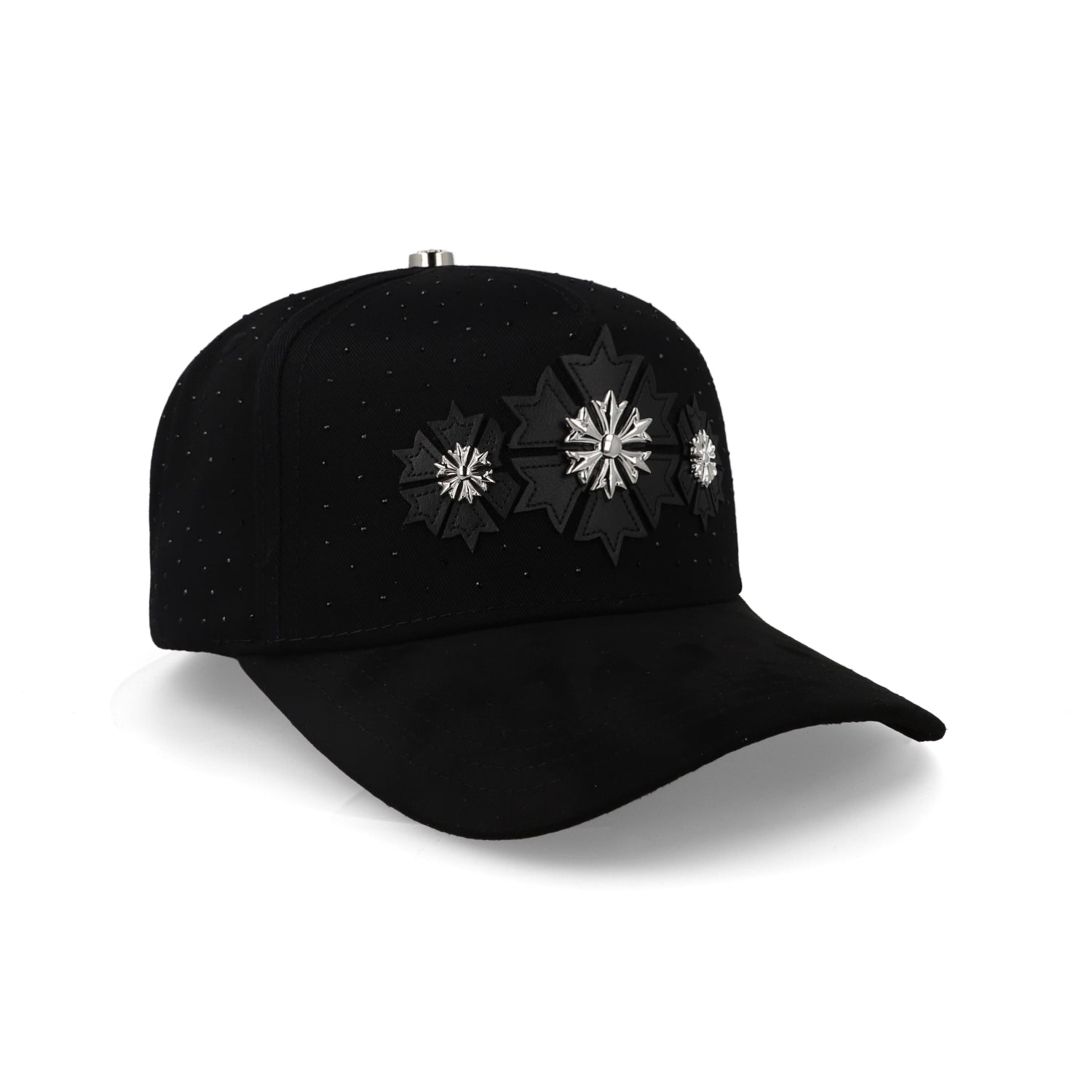 Gorra Barbas Hats Snowflake Negra Unitalla